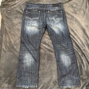 Men's Buffalo David Bitten Driven Straight blue jeans size 36x30